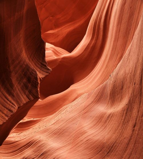 Carved in Abstract, Lower Antelope Canyon, Arizona ~ © Lynne Simons Photography